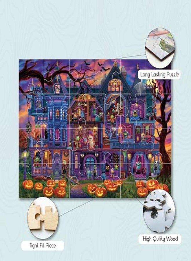 Khilonewale 8x12 Inch Kids Jigsaw Puzzle, 3+ Years - Premium Thick Pieces, Bright Educational Illustration, Montessori Brain‑Boosting Toy & Relaxing Family (Cosmic Planet Parade) - Image 5
